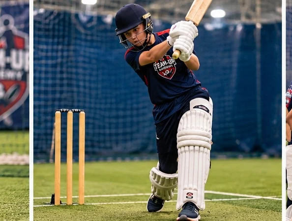At the crease